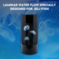 Load image into Gallery viewer, Jelly Cylinder 5 (Black) - 5 Gallon Saltwater Tank (Jellyfish Not Included)
