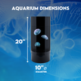 Load image into Gallery viewer, Realistic Jellyfish Aquarium with LED Lights - Unique House Pets for Small Spaces, Low Maintenance and Easy to Set Up
Home Jellyfish Aquarium - Desktop Aquarium for Real Jellyfish, Great for Small Spaces and Stress Relief
Jellyfish Cylinder Nano Aquarium - Unique Pet Fish Setup with Low Maintenance and Supplies List for Beginners
Jellyfish Aquarium Starter Kit - Unique Pets to Own, Includes Hydrometer, JellyBio Starter, and Chemi-Pure Blue for Saltwater Maintenance
