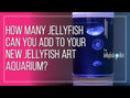 Load and play video in Gallery viewer, Kreisel 15 Jellyfish Aquarium (Aquarium Only)
